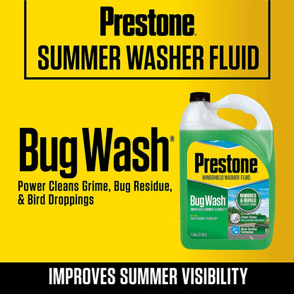 Bug Wash Windshield Washer Fluid, 1 Gallon