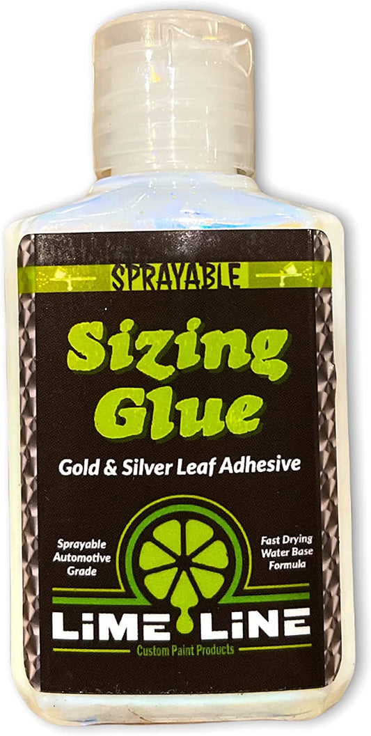 Sprayable Sizing Glue, Automotive Grade Gold and Silver Leafing Adhesive