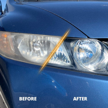 ® Ceramic Headlight Restoration Kit – Guaranteed to Last as Long as You Own Your Vehicle – Brings Headlights Back to like New Condition - 3 Easy Steps - No Power Tools Required