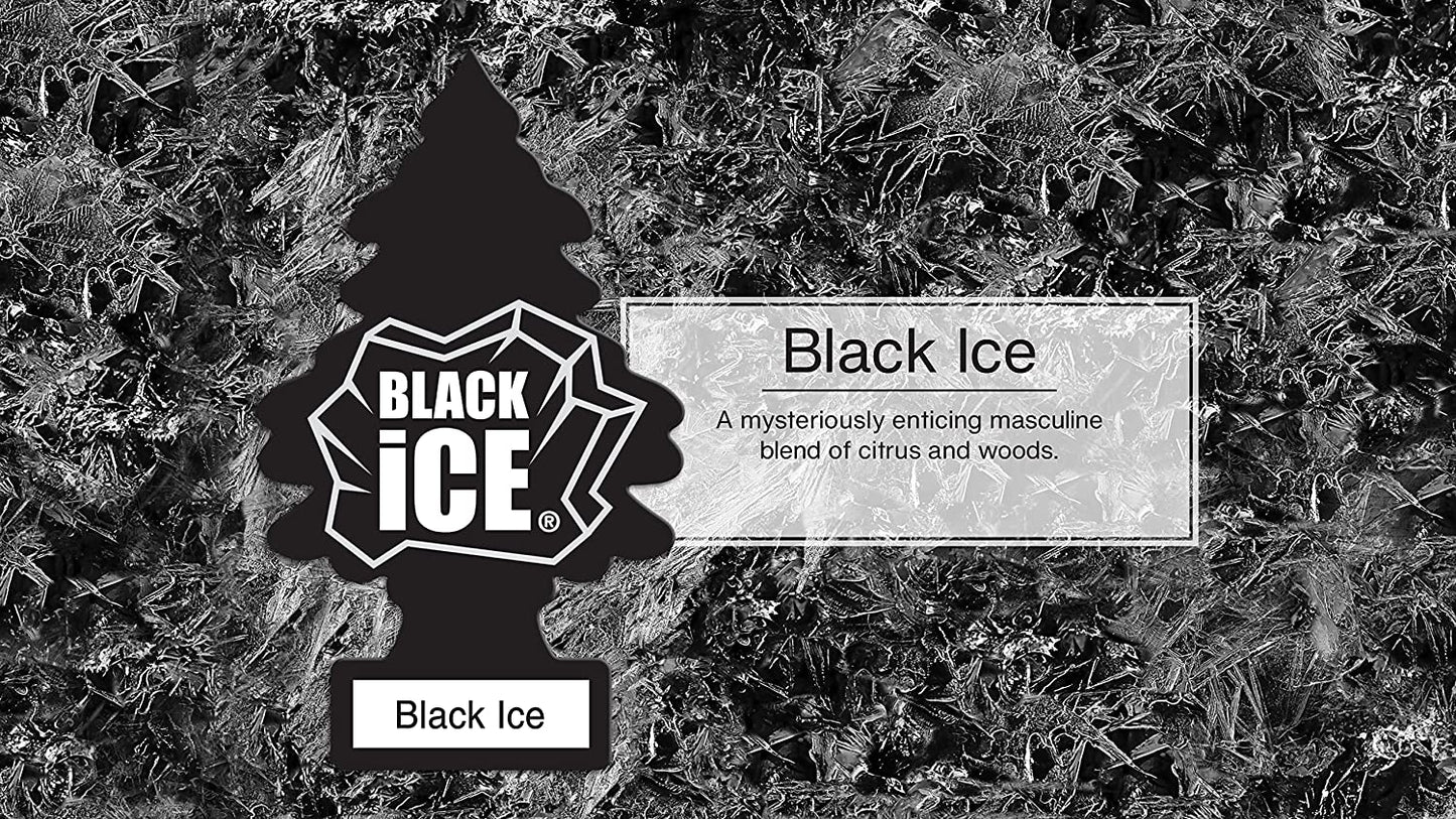 Car Freshener, Black Ice, 10-Pack