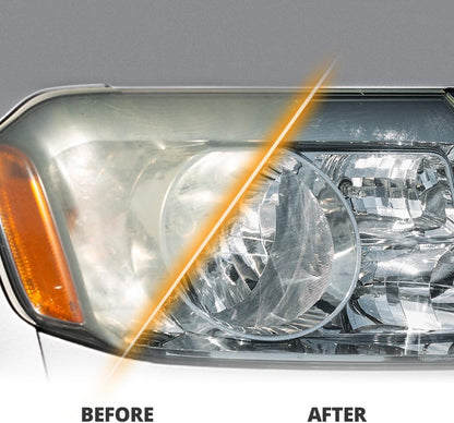 ® Ceramic Headlight Restoration Kit – Guaranteed to Last as Long as You Own Your Vehicle – Brings Headlights Back to like New Condition - 3 Easy Steps - No Power Tools Required