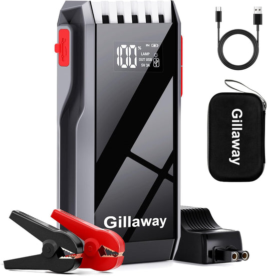 012 Jump Starter Battery Pack, 4500A Peak Car Battery Charger Jump Starter for up to 10.0L Gas or 8.0L Diesel Engine,12V Car Jumper Starter Portable with Full LCD Screen