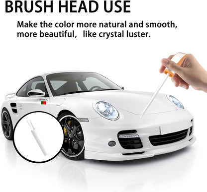 Touch up Paint for Cars, Automotive White Car Paint Pen Scratch Repair Two-In-One Touch up Paint, Premium Car Scratch Remover for Deep Scratche 0.4 Fl Oz