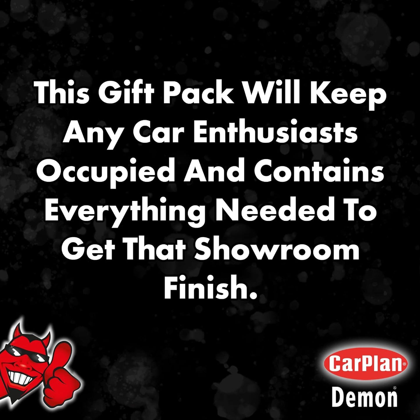 Demon 7 Piece Car Care Gift Pack. Includes Demon Shine, Wheels, Foam, Tyres & More