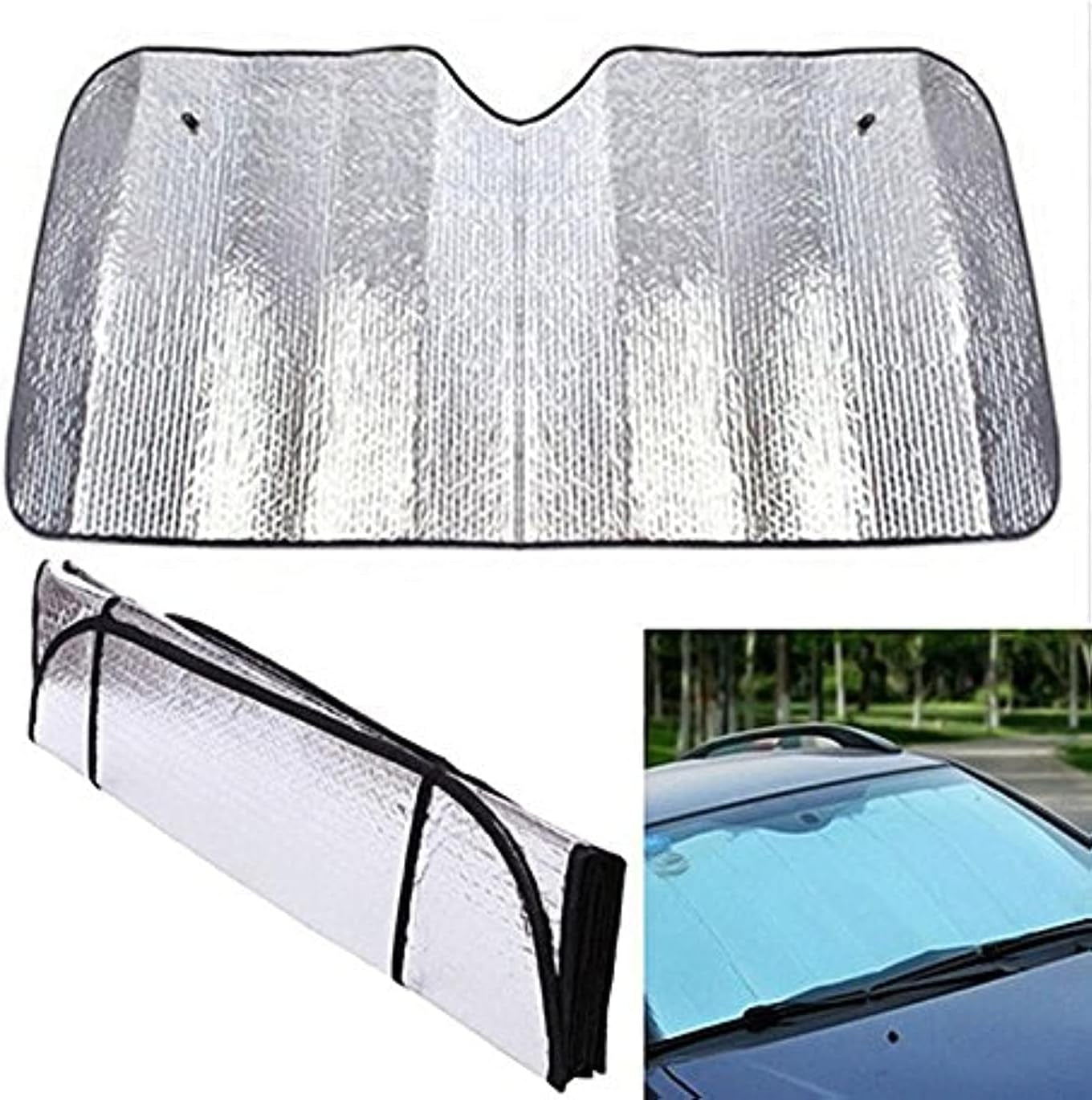 Car Windshield Sunshade Foldable Reflective Sun Visor