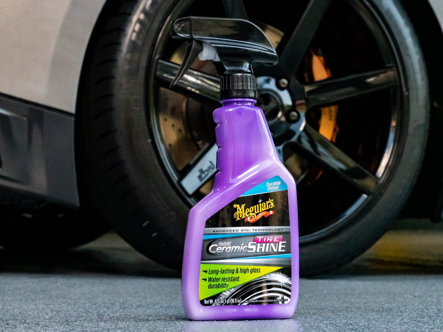 Hybrid Ceramic Tire Shine - Durable Water-Resistant Spray - 16oz