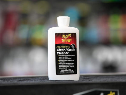 Mirror Glaze Clear Plastic Cleaner 8 Fluid Ounces