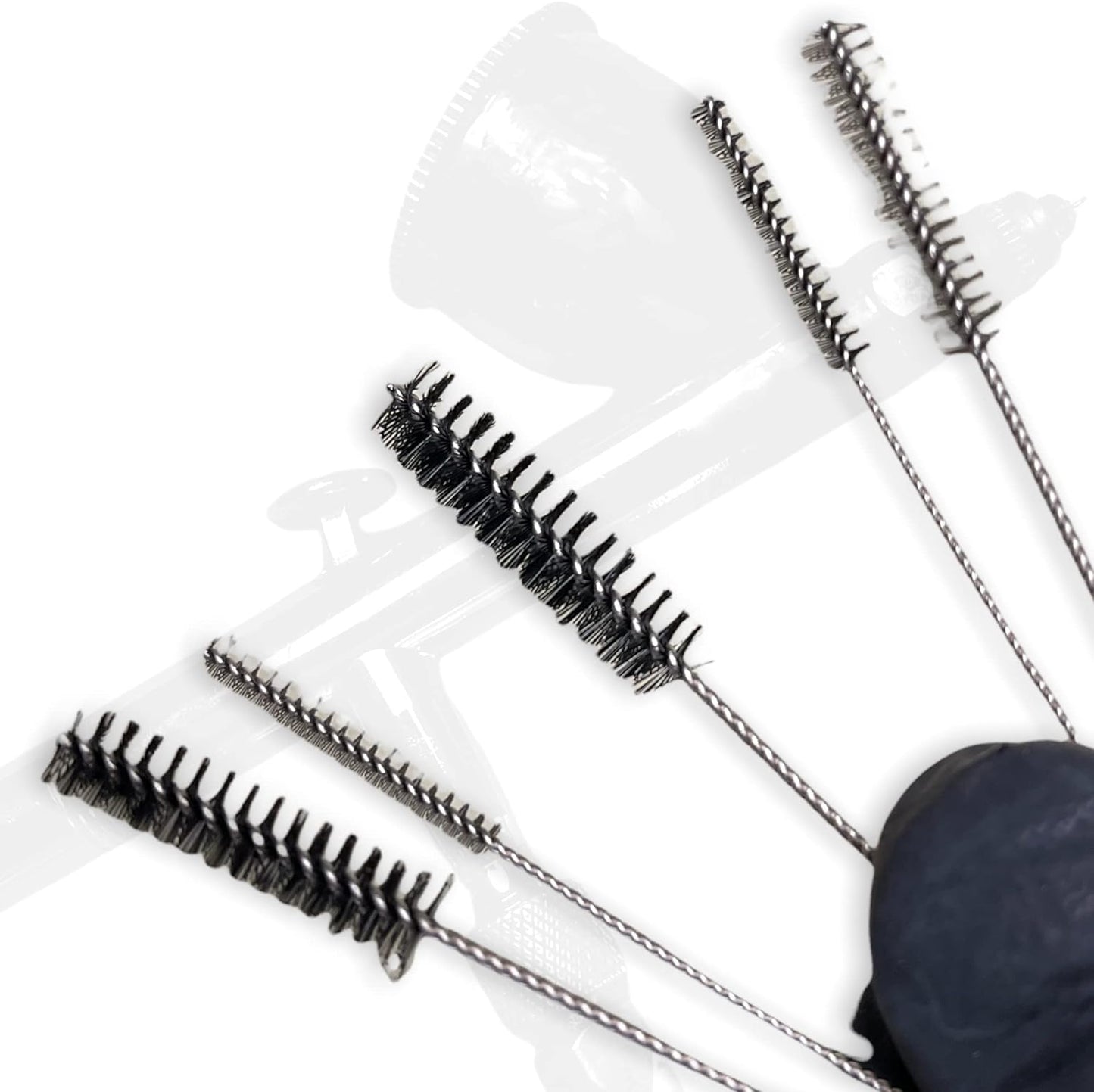 6Pc Solvent Proof Brush Set