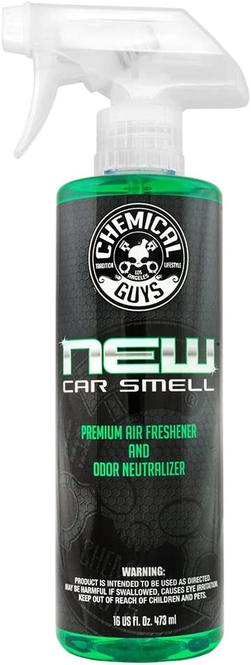 AIR_101_16 New Car Smell Premium Air Freshener and Odor Eliminator, Long-Lasting Scent, Great for Cars, Trucks, Suvs, Rvs & More, 16 Fl Oz